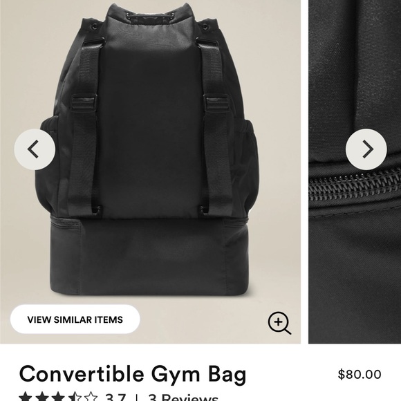 Beyond yoga Convertible Gym Bag NEW - Picture 7 of 7